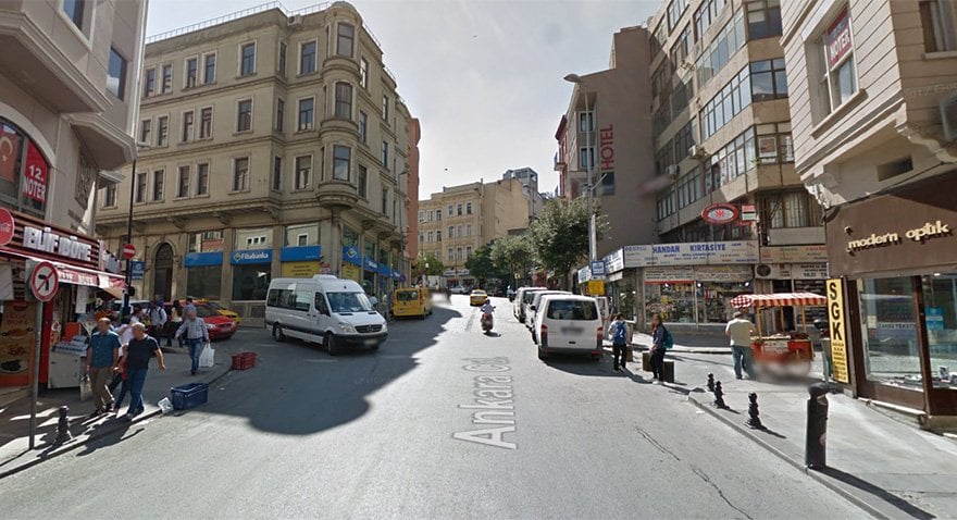 Ankara Caddesi'nin bugünkü hali Fotoğraf: Google Maps