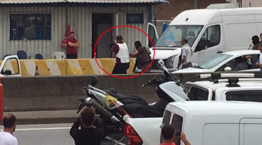 Adalet Yürüyüşü'nde hareketli dakikalar...