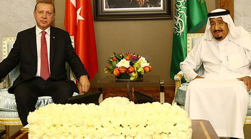 Erdoğan'ın Suudi Arabistan Kralı ile ilk fotoğrafı