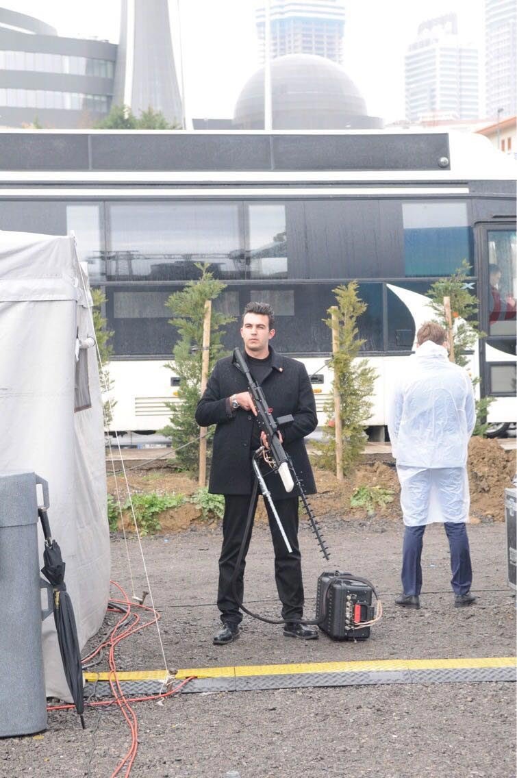 Başbakan Binali Yıldırım'ı İstanbul Fikirtepe'de Şubat ayında katıldığı bir temel atma töreninde 'drone savar'lı ekipler korumuştu.