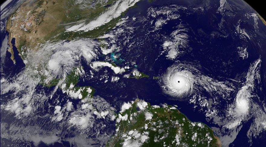 Harvey Kasırgası'nın ardından ABD'yi şimdi de Irma Kasırgası vurmaya hazırlanıyor
