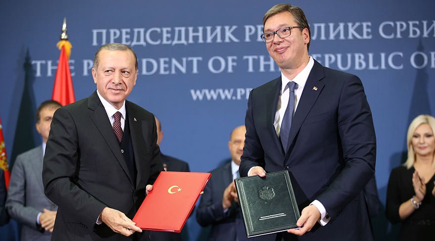 Cumhurbaşkanı Erdoğan ve Sırp mevkidaşı Aleksandar Vuçiç 