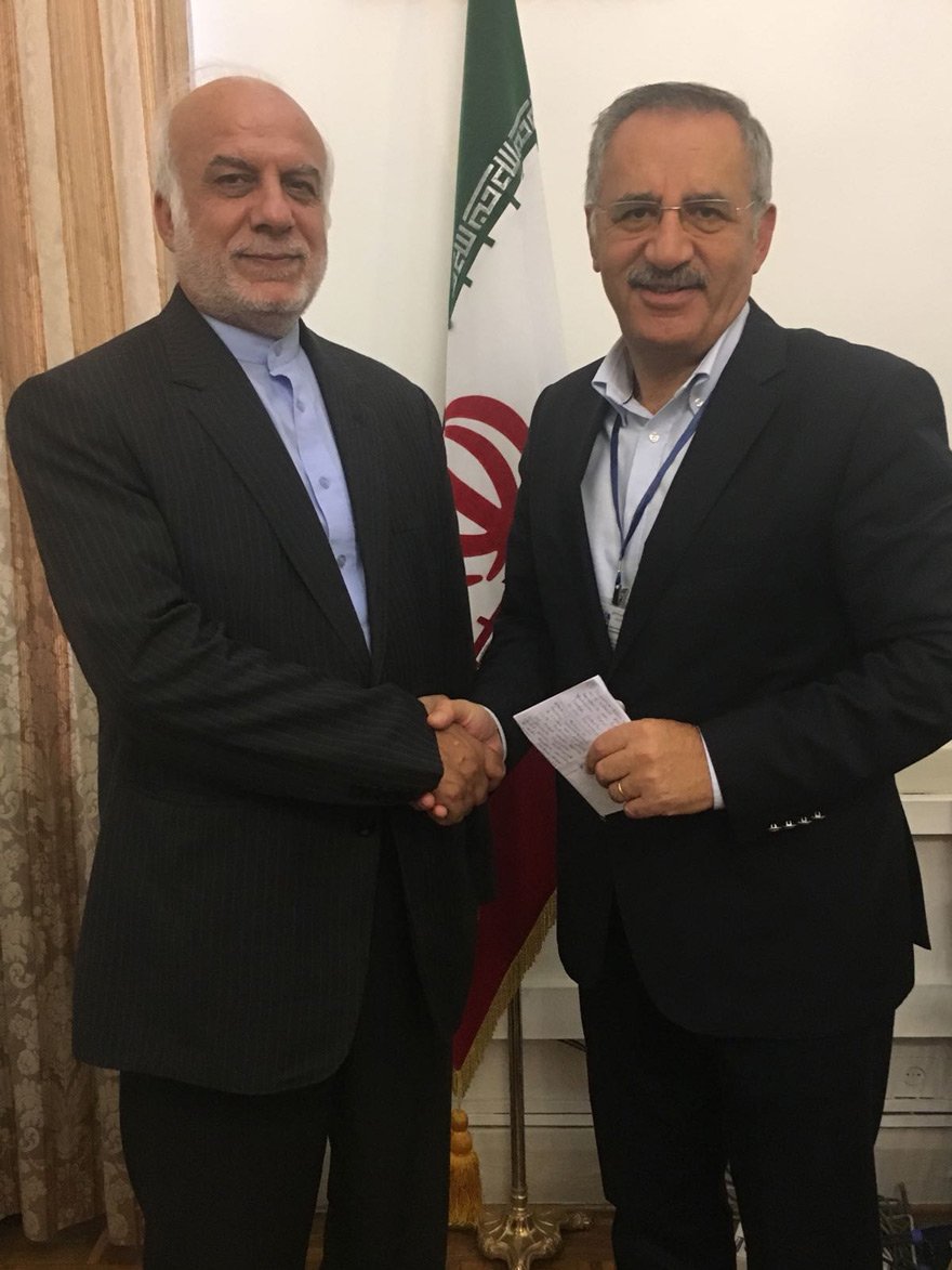 İran Dışişleri Bakan Yardımcısı İbrahim Rahimpur, Tahran’da Saygı Öztürk’e konuştu.