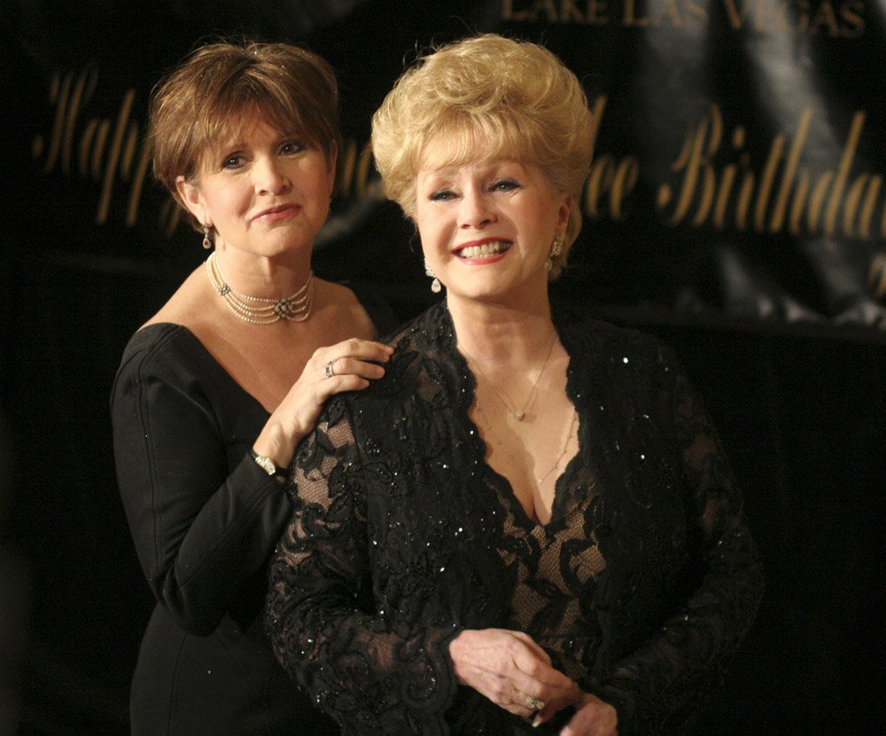 Carrie Fisher ve annesi Debbie Reynolds