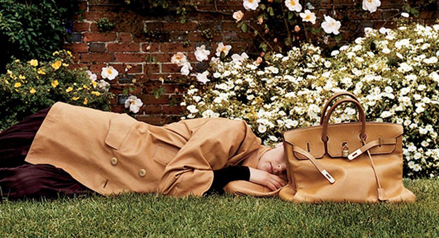 Hermes'in Birkin model çantası. Fotoğraf: Hermes