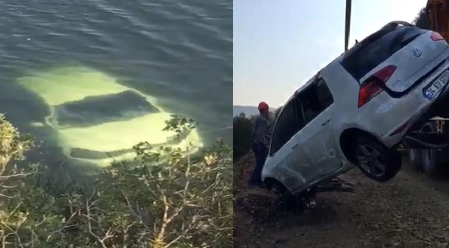 Eli kanlı çetenin suç otoları baraj gölünden çıktı