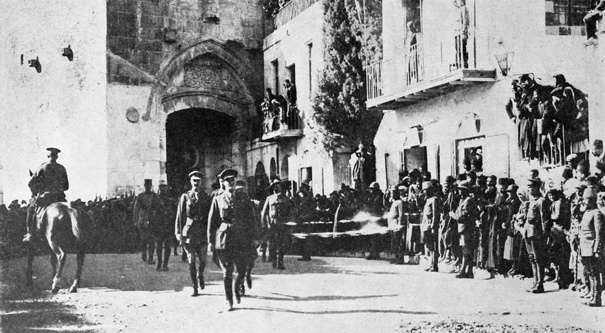 11 Aralık 1917, General E. Allenby Kudüs’e giriyor...