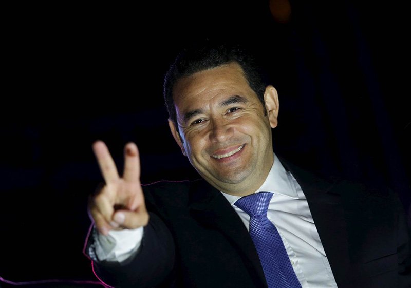 Guatemala Devlet Başkanı Jimmy Morales