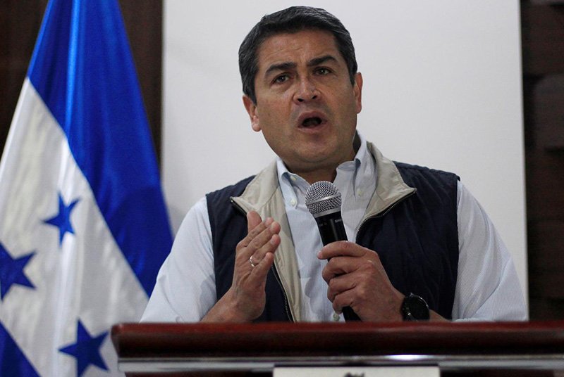 Honduras Devlet Başkanı Juan Orlando Hermandez 