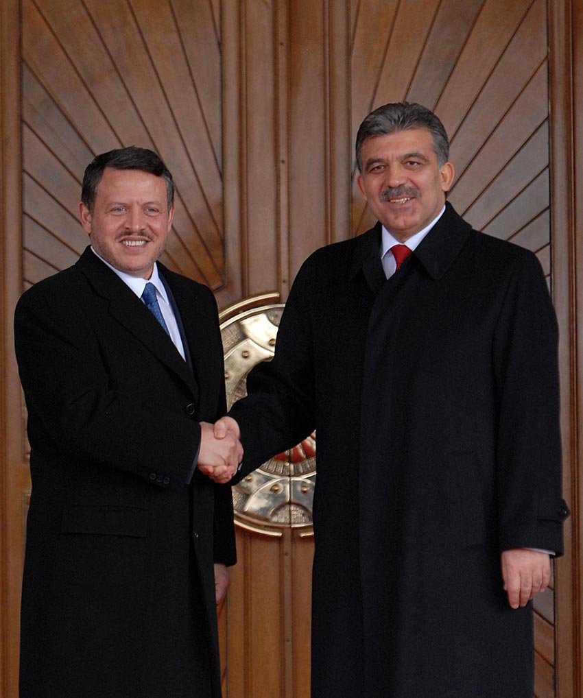 FOTO:  DepoPhotos /  Cumhurbaşkanı Abdullah Gül, Ürdün Kralı Abdullah ile Çankaya Köşkü'nde biraraya gelmişti.