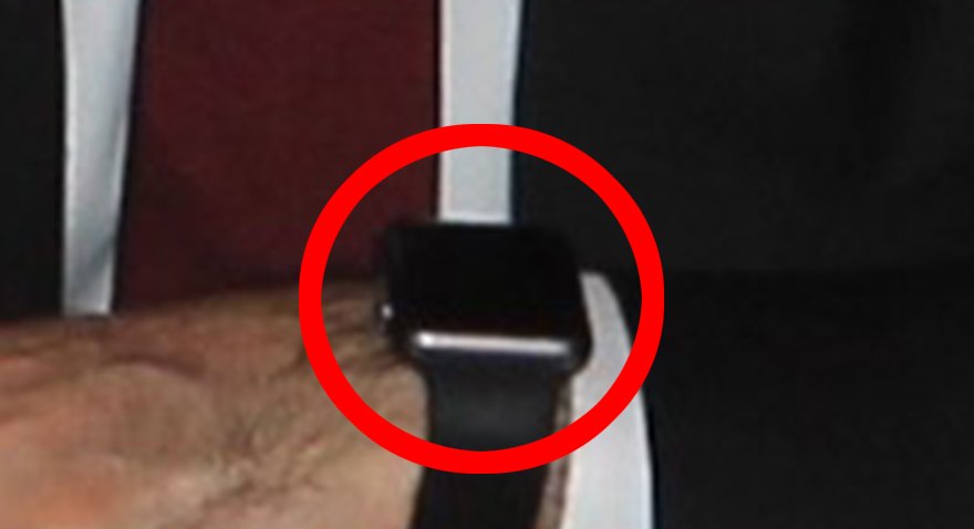 Şimşek'in Apple Watch'u dikkat çekti