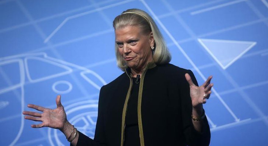 IBM'in CEO'su Ginni Rometty Fotoğraf: Reuters