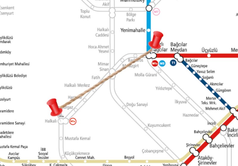 Kirazlı-Halkalı metro hattı