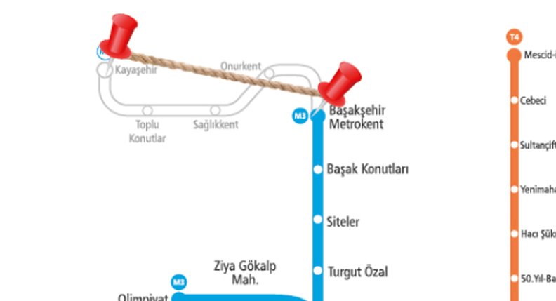 Başakşehir-Kayaşehir metro hattı