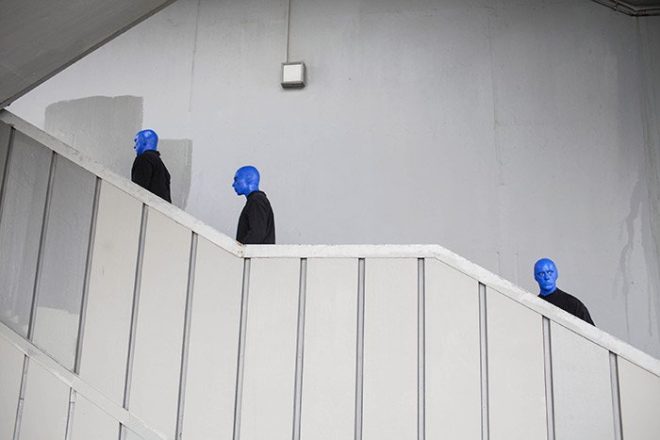 Zorlu PSM organizasyonuyla İstanbul´a gelen Blue Man Group, bugünden 25 Şubat'a kadar Zorlu PSM Ana Tiyatro'da izleyicilerle buluşacak. / DHA - Orhan Sencer