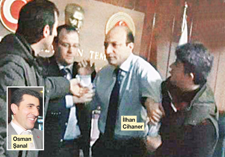 YIL: 2010... BAŞSAVCININ ODASINI BASMIŞTI FETÖ sanığı eski savcı Osman Şanal, Şubat 2010’da “Erzincan Ergenekonu” diye bilinen kumpas davası bahanesiyle İlhan Cihaner’in odasını basmıştı. Cihaner tutuklanmıştı.