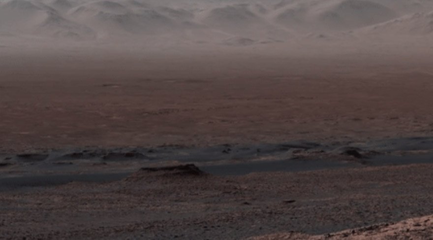 Kızıl Gezegen Mars'ı hiç böyle görmediniz