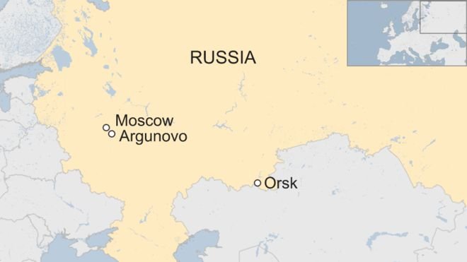 Kalkıştan kısa bir süre sonra radarda kaybolan uçak Orsk'a gidiyordu.