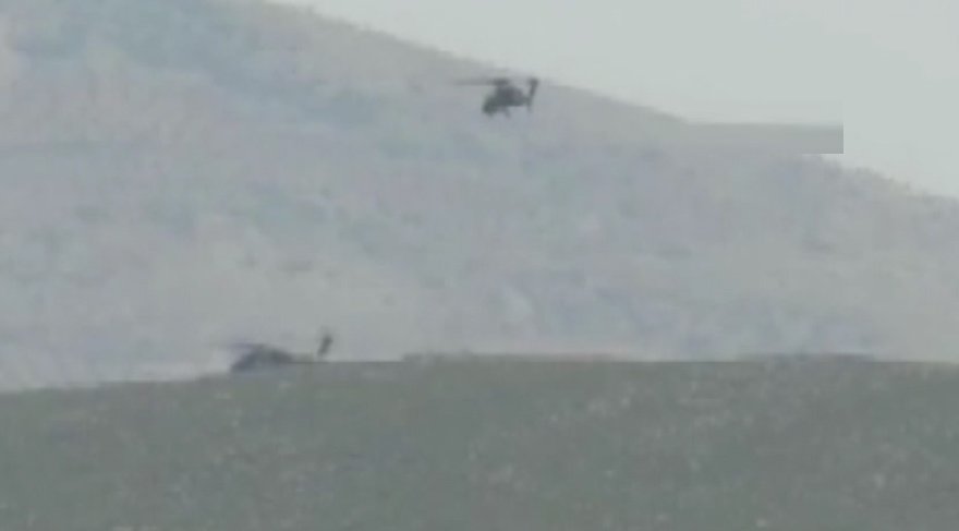 Son dakika haberi... Suriye sınırında helikopterimiz düşürüldü