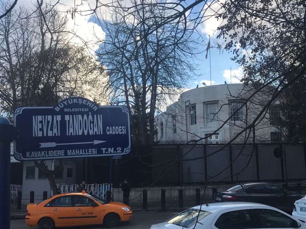 Ankara'da o caddenin adı resmen Zeytin Dalı oldu