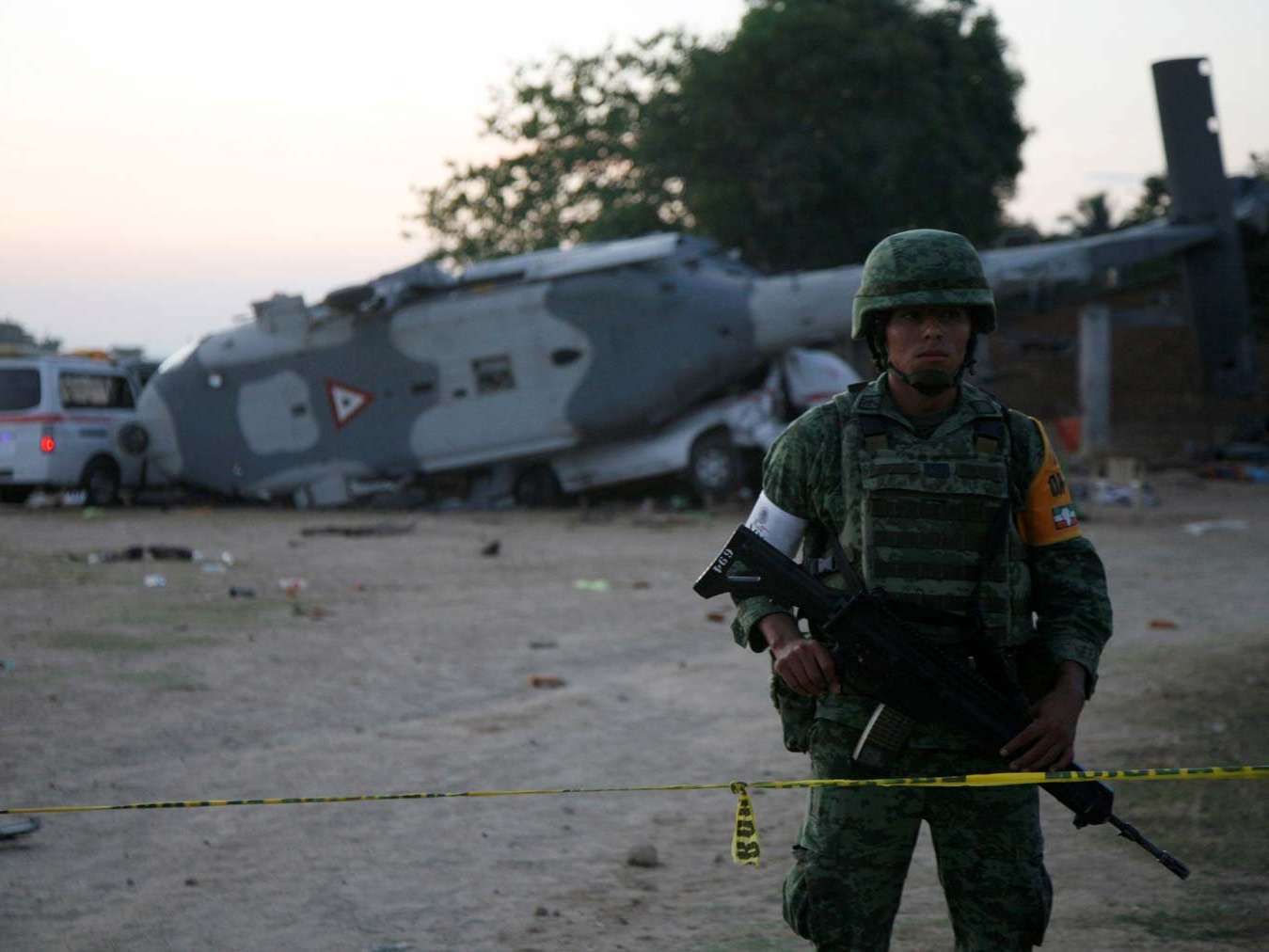 Meksika'da helikopter kazası: 13 ölü, 15 yaralı