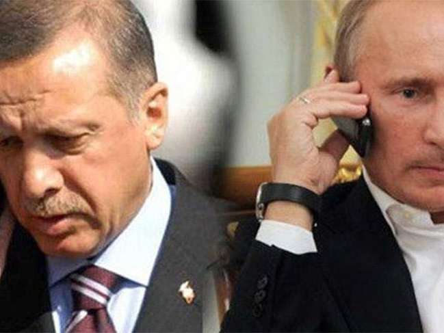 Erdoğan ve Putin arasında kritik Afrin görüşmesi