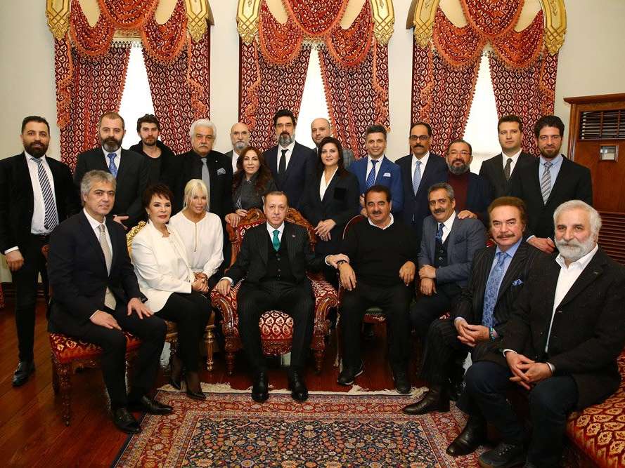 Erdoğan'a ünlü isimlerden doğum günü ziyareti