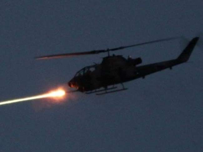 Atak helikopterleri terör hedeflerini vurmaya devam ediyor