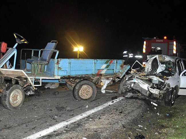 Malkara'da trafik kazası! 1 ölü, 3 yaralı