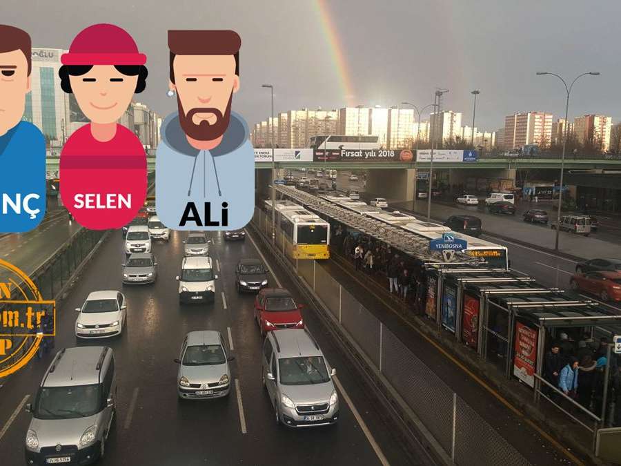 İstanbul'un trafik çilesi... Ömrümüz yollarda geçiyor...