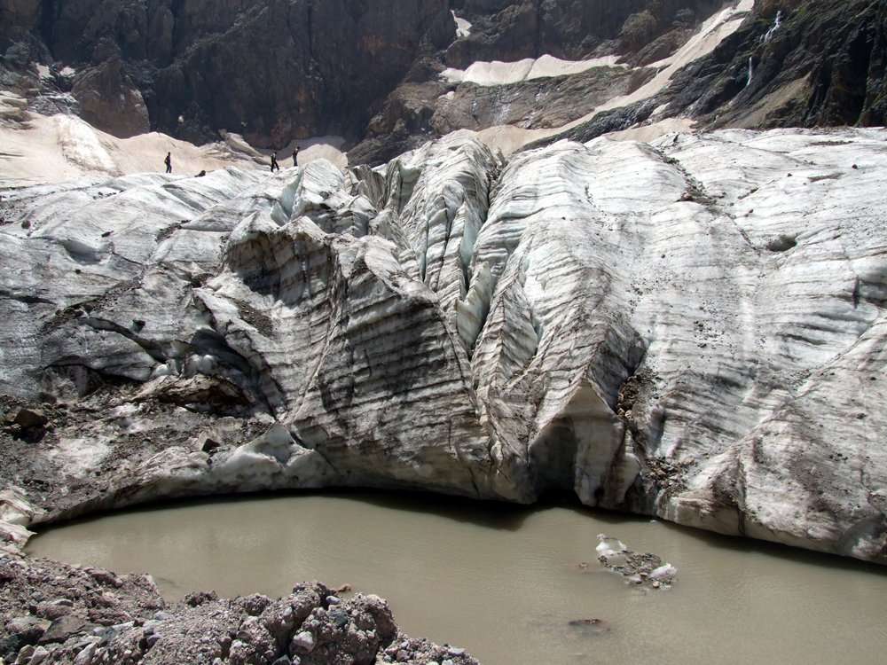 Kuraklık, Van'daki buzulların erimesine neden oluyor