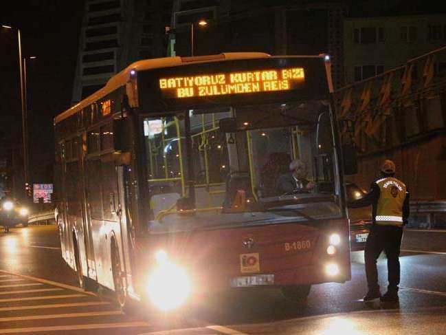 Erguvan Özel Halk Otobüsleri kontak kapatıyor!