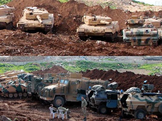 TSK birlikleri Afrin tepelerinde