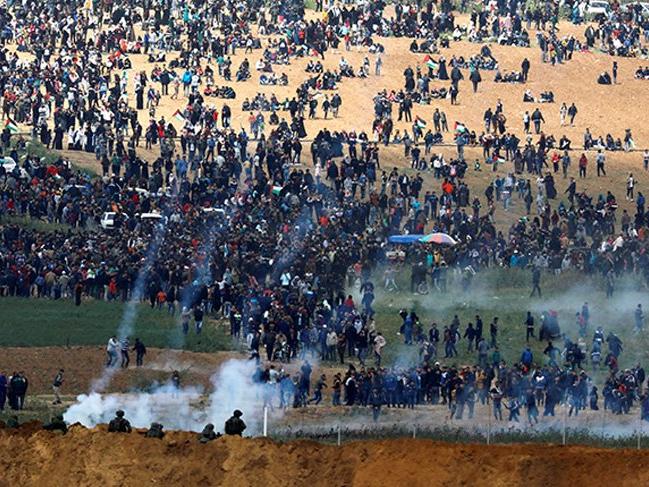 İsrail-Gazze sınırında büyük gerginlik: Ölü ve yaralılar var