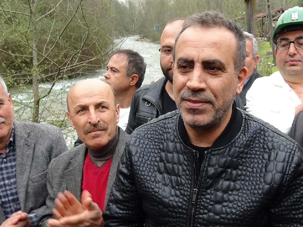 Haluk Levent, Yenice'deki HES'i protesto etti
