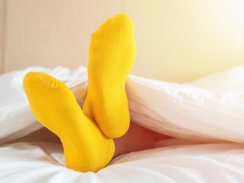 Çorapla uyumak cinsel hayatınız için...