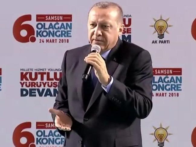 Erdoğan Samsun'da konuştu: Artık metal yorgunluğu yok