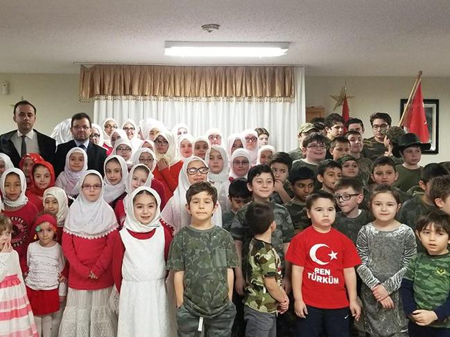 ABD'de yaşayan Türk vatandaşları Çanakkale Zaferini kutladı