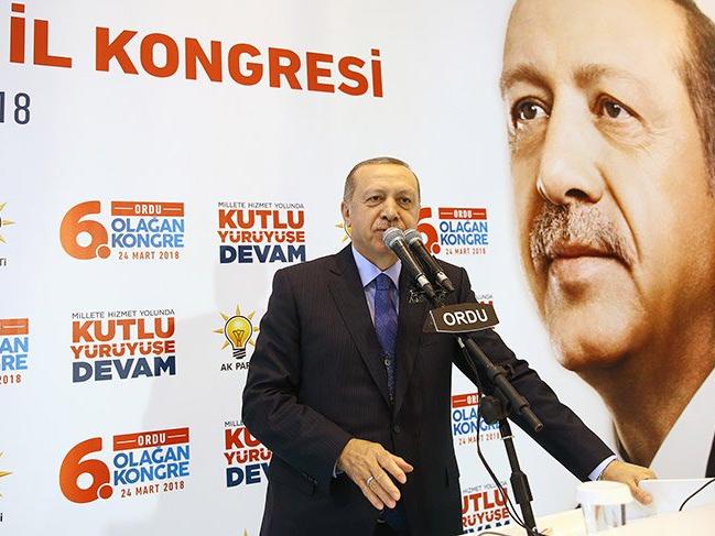 Cumhurbaşkanı Erdoğan: Önce ben, sonrada sizleri yanıma alıp beraber gideceğiz