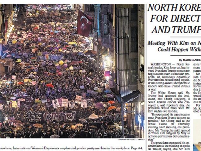 New York Times, Taksim'i böyle gördü!