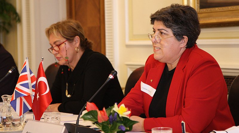 Türkiye Kadın Dernekleri Federasyonu Başkanı Canan Güllü,