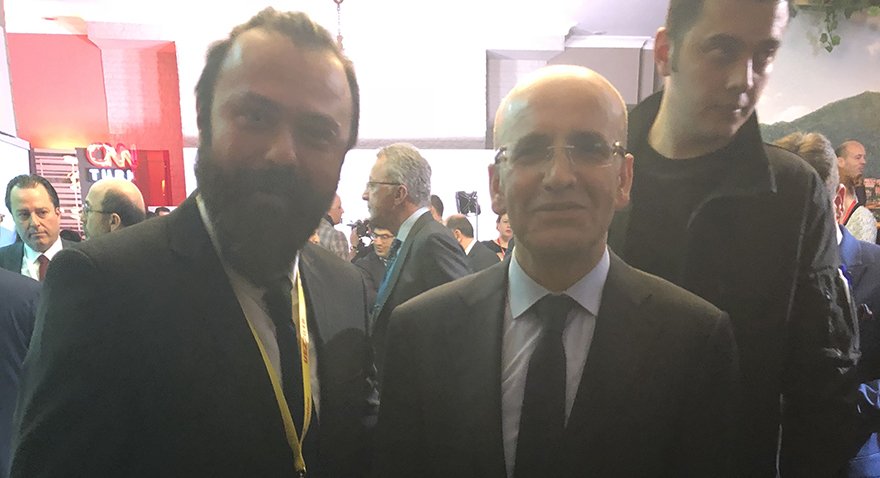Sözcü Gazetesi Muhabiri Bora Erdin, Başbakan Yardımcısı Mehmet Şimşek ile...