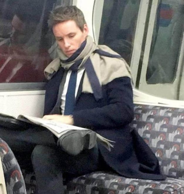 Eddie Redmayne, Londra metrosunu sıklıkla kullanıyor.