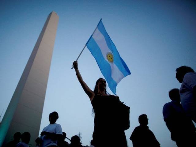Arjantin'de halk ekonomik gidişi protesto ediyor. Fotoğraf: Reuters