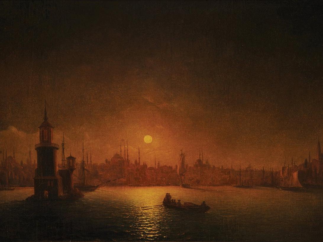 Aivozovsky'nin eseri Ay Işığında İstanbul müzayedede satılacak