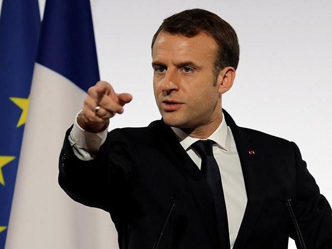 Macron'dan Suriye'ye saldırı sinyali