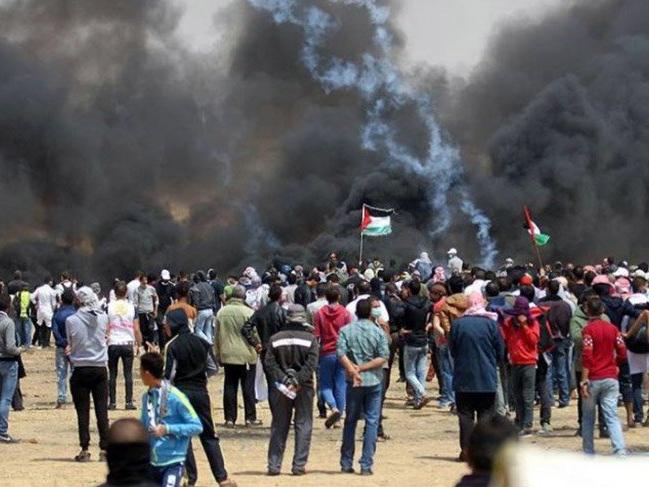İsrail'in Gazze saldırısında 3 kişi hayatını kaybetti 349 kişi yaralandı