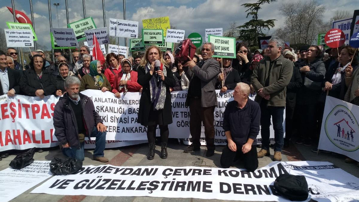 Kentsel dönüşüm mağdurları Ankara'ya gidiyor