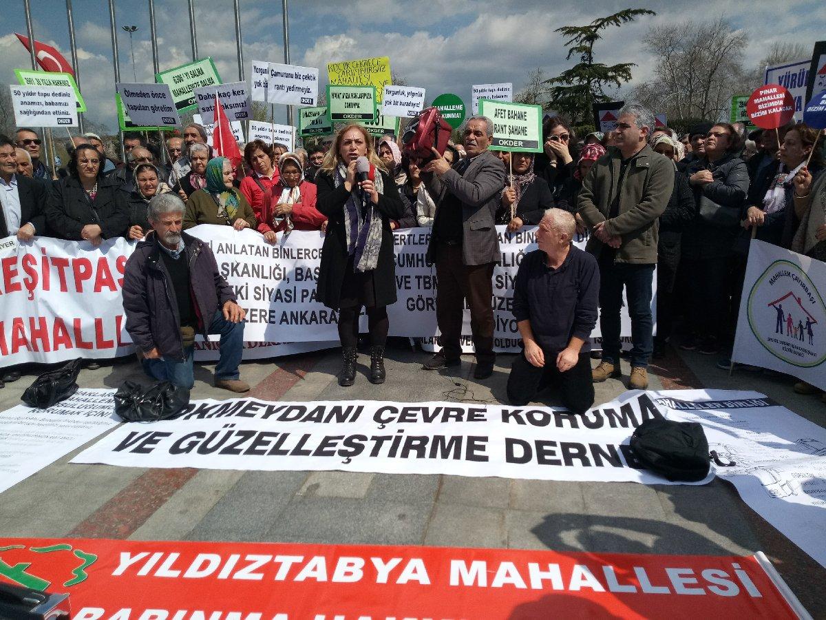 Kentsel dönüşüm mağdurları Ankara'ya gidiyor