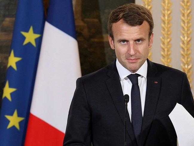Macron açıkladı: 'Kullanılan kimyasal silah klor gazı içeriyor'